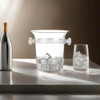 Cubo De Hielo De Plástico Transparente, Contenedor 3