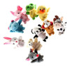 Boneca Animal Colorida De Mão Macios De Pelúcia De 2