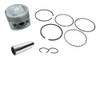 Kit Piston Perno Aros Original Honda Nx 125 88-90 Moto Sur 0