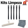 Kit Limpeza Pesada Sos 5 Und Rodo 65cm Cabo Metal E Pano 1