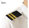 Epaulets Uniformes De Companhia Aérea, Cosplay, Duas Barras 6
