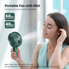 Otlonpe Ventilador De Nebulización Portátil, Ventilador D. 1