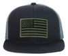 Armycrew Gorra Trucker Snapback Con Parche Bandera Americana 0