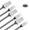 3 X Cable De Adaptador De Datos De Tipo C Para Zte Blade X Z 0