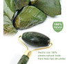 Masajeador Facial De Jade Rodillo Doble Duga D540 2