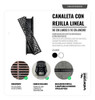 Rejilla Canaleta Guardaganado Lineal 10x50 Waterplast X 10un 1