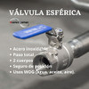 Valvula Esferica 1/4 PuLG.   Inoxidable C316 Aceros Lomas 1 Valvula Esferica 1/4 PuLG.   Inoxidable C316 Aceros Lomas 1