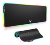 Tapete Para Mouse Para Videojuegos Rgb, Suave, 0