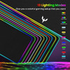 Tapete Para Mouse Para Videojuegos Rgb, Suave, 1