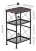 3tier Small End Tables,mesa Auxiliar Estrecha Estantes ... 2