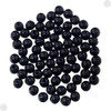 Perola Abs Inteira C/furo Preta 10mm 250gr 490 Pçs 4