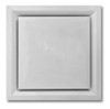Difusor Placa Cielo Raso 60x60 - Centro Cuadrado Diam 20 0