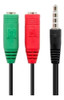 Cable Adaptador Mini Plug 3.5mm Auricular - Micro. Parlantes 0