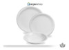 12 Platos Playos 25 Cm Porcelana Tsuji Linea 450 (docena) 1 12 Platos Playos 25 Cm Porcelana Tsuji Linea 450 (docena) 1
