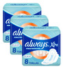 Kit Toalla Higiénica Always Xtra Doble Protección 8u 3 Packs 0