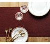 Solino Home Red Garnet Lino Camino De Mesa 54 Pulgadas De La 2