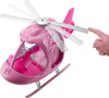 Helicoptero + Auto Barbie Miniplay De Casa Valente 2