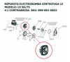 Repuesto Bomba Elektrim Le 50/75 Contrabrida 1