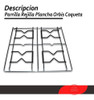 Parrilla Rejilla Plancha Para Cocina Orbis Coqueta 2