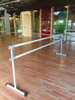 Barral De Danza Móvil Profesional Doble Barral Caño 2.5m 4