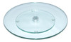 Centro De Mesa De Vidro Com Rolamento Giratório 40cm 0
