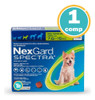 Pastilla Nexgard Spectra 7 - 15 Kg + Envío 1