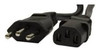 Cabo Tripolar De Força 3x2,50mm Plug 10 Amp 1,50m 20pçs 3