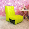 Big Joe Video Lounger Bean Bag, Lime Punch Smartmax, Mezcla 3