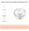 Qiuxqiu Accesorios Portátiles Para Extractores De Leche Taza 2