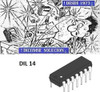 Lt1014cn Lt1014 Quad Precision Operation Amplifier Dil-14 0