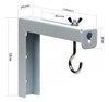 Suporte De Montagem Em Forma De L Para Cortina Off-wall De 4 2