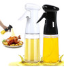 2 Pulverizador Aceite Vidrio Boca Ancha Fácil Recarga Cocina 0
