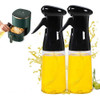 2 Pulverizador Aceite Vidrio Boca Ancha Fácil Recarga Cocina 3