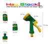 Kit Riego Pistola Multifuncion Acoples Reductor Jardin 1