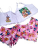 Kit Pijama Mãe E Filha Stitch Cropped Baby Doll Short Doll 3 Kit Pijama Mãe E Filha Stitch Cropped Baby Doll Short Doll 3