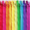 Cierres De Campera Desmontable Plastico #5 De 50cm X 100 U 3