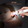 1pc Limpador De Orelhas Infantil Iluminado Com Luz 3