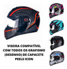 Viseira Cristal Transparente Capacete Peels Icon 2019 Origin 1