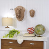 Cabeça Leão 3d Mdf 3mm - Cor Branca 2