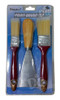 Set Pintor X3 Piezas Espatula Pinceles Pincel Brocha Pintura 1