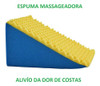 Kit 2 Triangulo Encosto Com Massageador Capa Brinde 2
