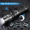 Phixton Linterna Táctica Recargable De Alto 3