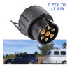 Adaptador De Reboque Conector 12v 7 Pinos Para 13 Pinos 2