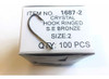 Anzuelos Hook 1687 #2 X 100 Unidades / Pejerrey 2