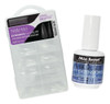 Kit Para Soft Gel/press On Mia Secret Adhesivo+ Tip Stiletto 0