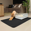 Tapete Higiênico Coletor De Areia Para Gato 41x59cm Preto 6 Tapete Higiênico Coletor De Areia Para Gato 41x59cm Preto 6
