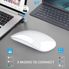 Uciefy Ratón Bluetooth U30, Modo Triple 1