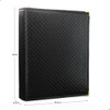 Fichário 20 Fls P/ Cédulas 1 Espaço 32x24 Ziper Matelado Gg 3