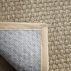 Colección Safavieh Nf114a Alfombrilla De Fibra Natural Y Bei 1