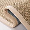 Colección Safavieh Nf114a Alfombrilla De Fibra Natural Y Bei 4